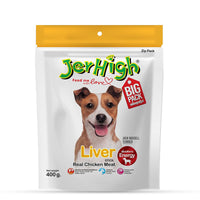 JerHigh Liver Sticks Dog Meaty Treat - 400g
