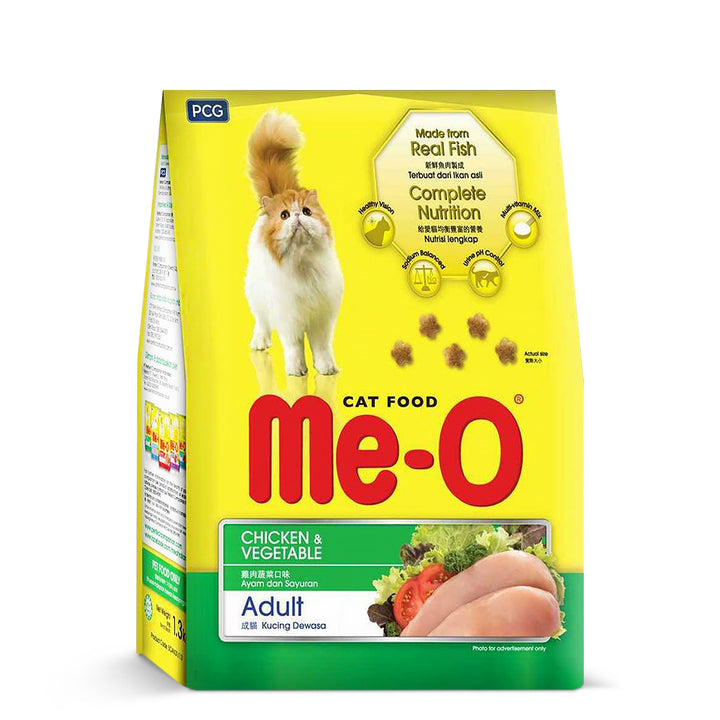Me-O Chicken & Veg Adult Dry Cat Food - 7 kg