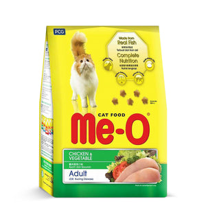 Me-O Chicken & Veg Adult Dry Cat Food - 7kg