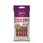 Gnawlers Puppy Snack Twist Stick Lamb Flavor Puppy Treat - 80g - Zigly