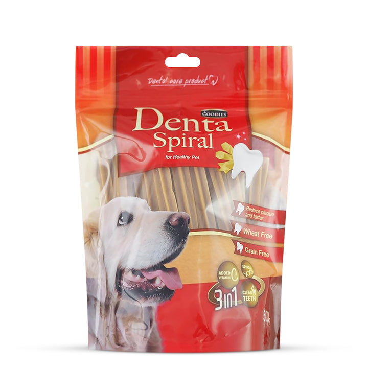 Goodies Grain Free Spiral Dental Dog Treat