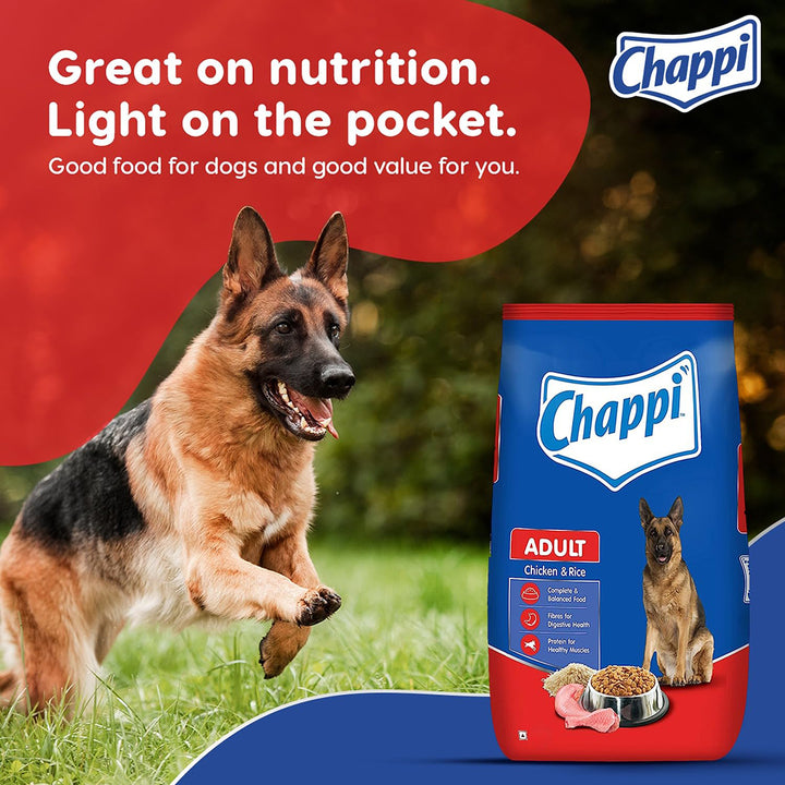 Chappi Chicken And Rice Dry Dog Food - 2.8kg