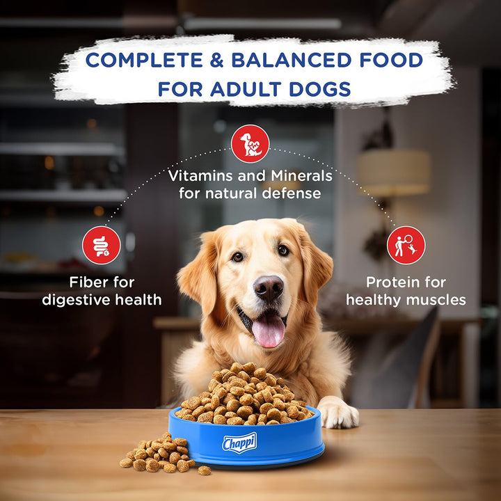 Chappi Chicken And Rice Dry Dog Food - 2.8kg