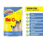 Me-O Ocean Fish Wet Cat Food - All Breed Adult - 80g - Zigly