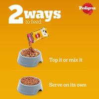 Pedigree Lamb Flavour Chunks in Gravy Puppy Wet Dog Food - 130g