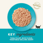 Applaws Wet Cat Food for Kittens - Tuna in Jelly (70g x 12 Cans)