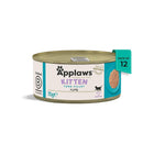 Applaws Wet Cat Food for Kittens - Tuna in Jelly (70g x 12 Cans)