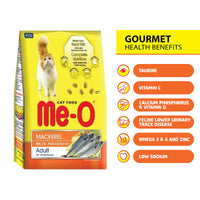 Me-O Mackerel Flavour Adult Dry Cat Food - 20 kg