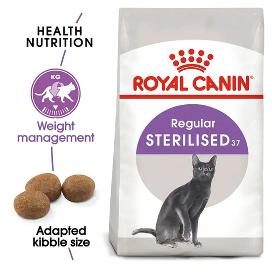 Royal Canin Sterilised 37 Adult Dry Cat Food - All Breed