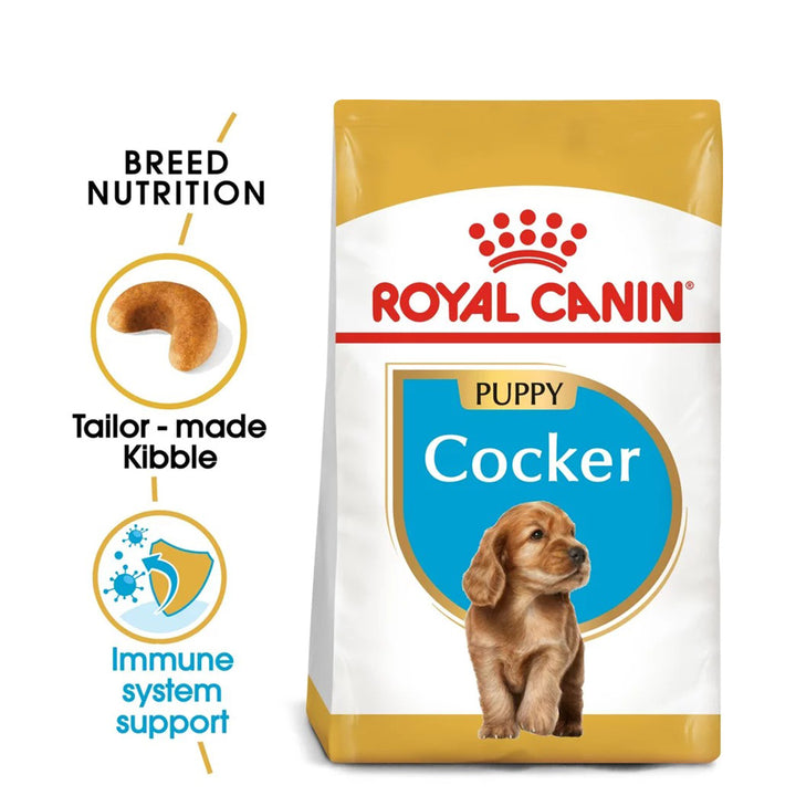 Royal Canin Cocker Puppy Dry Dog Food - 3kg