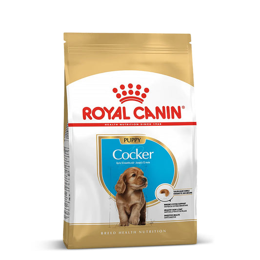 Royal Canin Cocker Puppy Dry Dog Food - 3kg