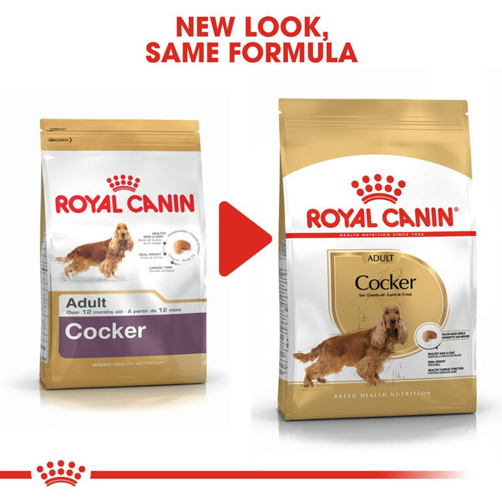 Royal Canin Cocker Adult Dry Dog Food - 3kg