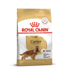 Royal Canin Cocker Adult Dry Dog Food packaging available on Zigly