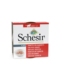Schesir Tuna In Jelly With Shrimp Canned Cat Wet Food - 85g