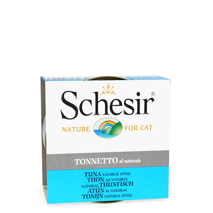 Schesir Tuna Natural Style Canned Cat Wet Food - 85g