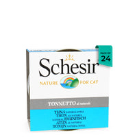 Schesir Tuna Natural Style Canned Cat Wet Food - 85g