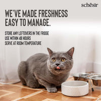 Schesir Pink Salmon & Carrot Soup Pouch Wet Cat Food - All Breed Adult - 85g