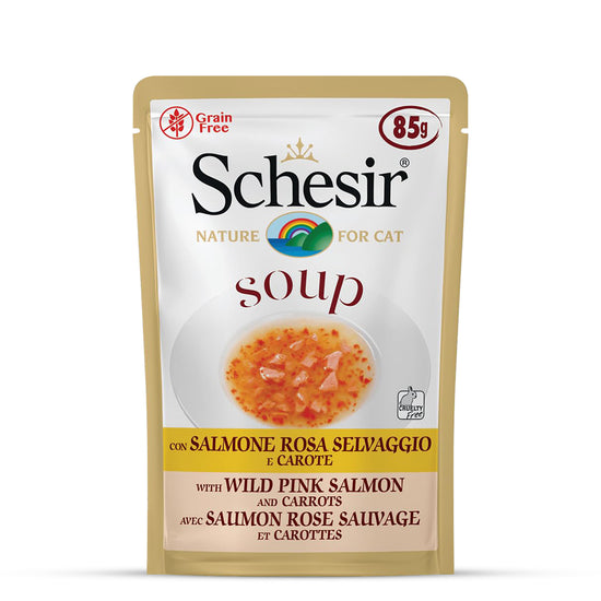 schesir-pink-salmon-carrot-soup-pouch-wet-cat-food-all-breed-adult-85g