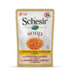 Schesir Pink Salmon & Carrot Soup Pouch Wet Cat Food - All Breed Adult - 85g - Zigly