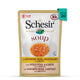 Schesir Pink Salmon & Carrot Soup Pouch Wet Cat Food - All Breed Adult - 85g - Zigly