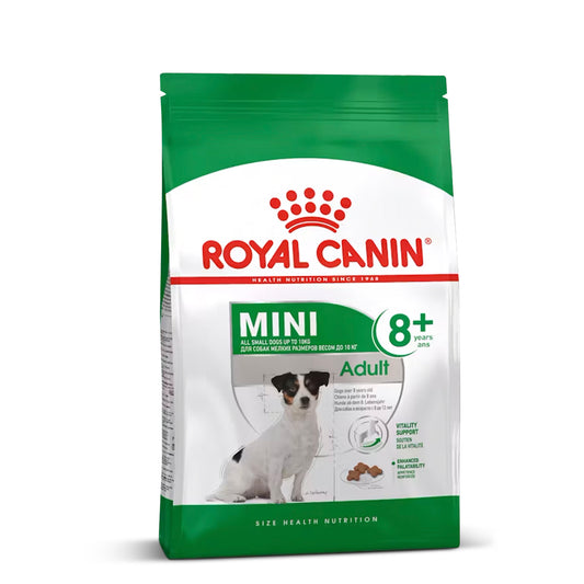 Royal Canin Mini Adult 8+ Years Dry Dog Food - 4kg