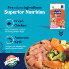 Carniwel Fresh Chicken Dry Dog Food for Large Breed, Puppy - Zigly