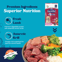Carniwel Fresh Lamb Dry Dog Food for Large Breed, Puppy