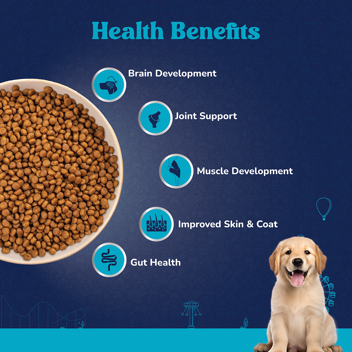 Carniwel Fresh Lamb Dry Dog Food for Large Breed, Puppy