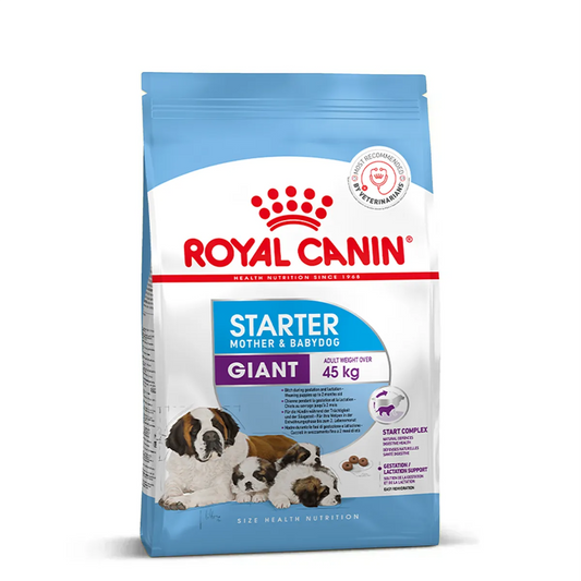 Royal Canin Giant Starter Dry Dog Food for mother and babydog available at zigly