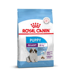 Royal Canin Giant Puppy dry dog food packaging for dogs over 45kg available at Zigly