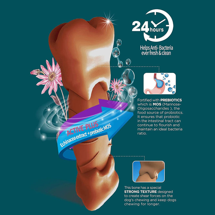 Gnawlers Digest More – Plus Prebiotics Dog Treat – 7-in-1 – 105g