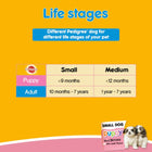  Pedigree Lamb & Milk Small Breed Puppy Dry Food - 2.8kg - Zigly