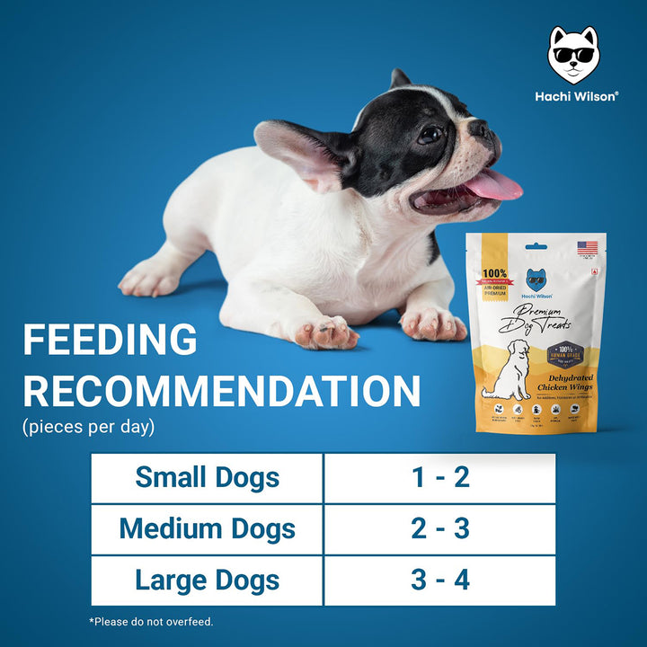 Hachi Wilson Premium Dehydrated Chicken Wings Dog Treat - 70g