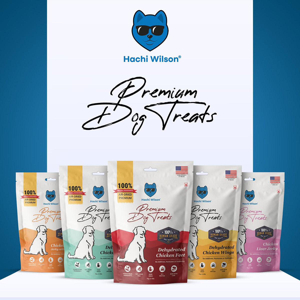 Hachi Wilson Chicken Liver Jerky Premium Cat Treat - 70g