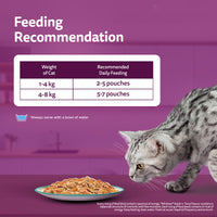 Whiskas Tasty Mix Seafood Cocktail Wakame Seaweed In Gravy Wet Cat Food - All Breed Adult (1+ year)