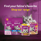 Whiskas Tasty Mix Seafood Cocktail Wakame Seaweed In Gravy Wet Cat Food - All Breed Adult (1+ year)