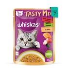 Whiskas Tasty Mix Seafood Cocktail Wakame Seaweed In Gravy Wet Cat Food - All Breed Adult (1+ year)