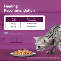 Whiskas Tasty Mix Chicken With Salmon Wakame Seaweed In Gravy Wet Cat Food - All Breed Adult (1+ year)