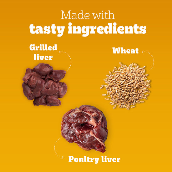 Pedigree Meat Jerky Grilled Liver Adult Dog Meaty Treat - 80g