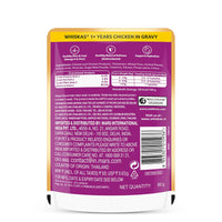 Whiskas Adult Chicken In Gravy Wet Cat Food - 85g