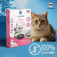 Hachi Wilson Ocean Fish Sardine & Mackerel Premium Gravy Cat Food - 100g