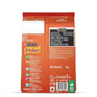 Back of Purina Friskies cat food 1kg bag with nutritional info and contact details, zigly