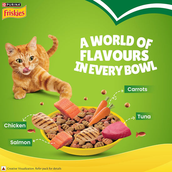 Friskies Indoor Delights Adult Dry Cat Food