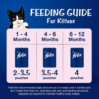 Felix Chicken with Jelly Kitten Cat Wet Food - 85g