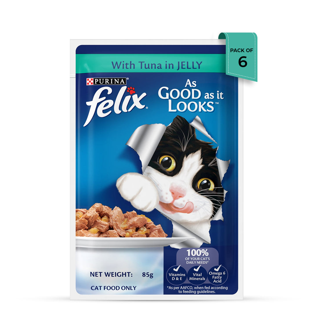 Felix Tuna with Jelly Adult Cat Wet Food - 85g