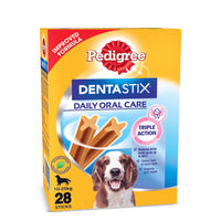 Pedigree Dentastix Dental Dog Treat - Medium Breed - 180g