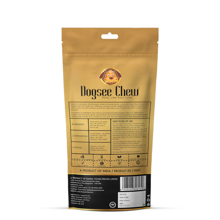 Dogsee Chew Large Bars Long-Lasting Dental Chews for Large Dogs – 130g