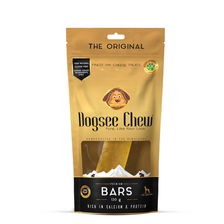 Dogsee Chew Large Bars Long-Lasting Dental Chews for Large Dogs – 130g