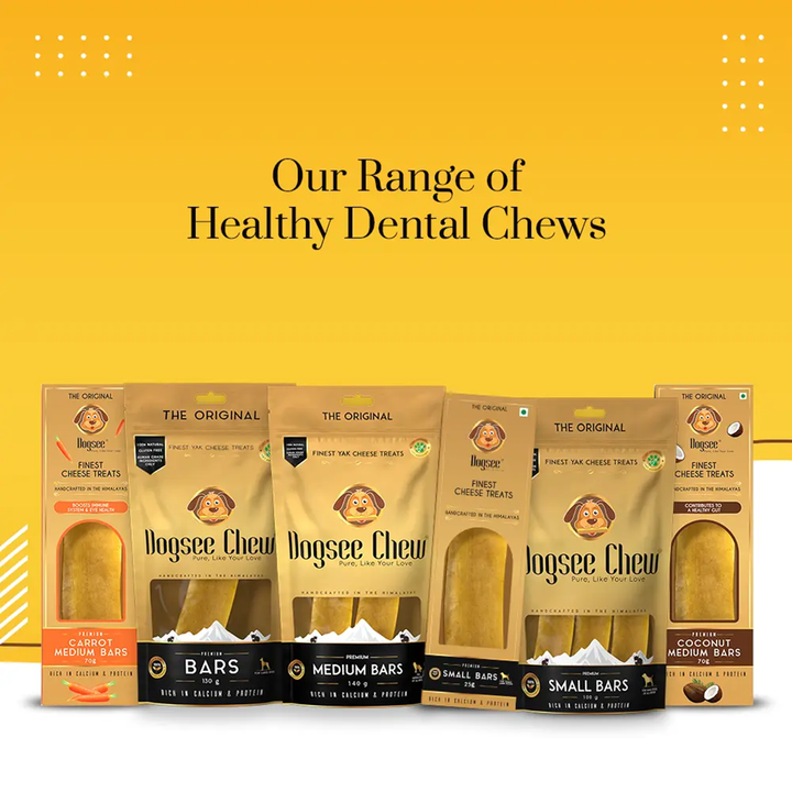 Dogsee Chew Small Bars Long-Lasting Dental Chews for Small Dogs – 100g