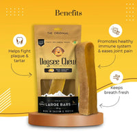 Dogsee Chew Turmeric Large Bars Long-Lasting Dental Chews for Large Dogs  130g - Zigly